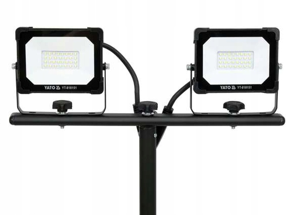 REFLEKTOR SMD LED ZE STOJAKIEM 2*20W 3800LM YATO Kod producenta YT-818151