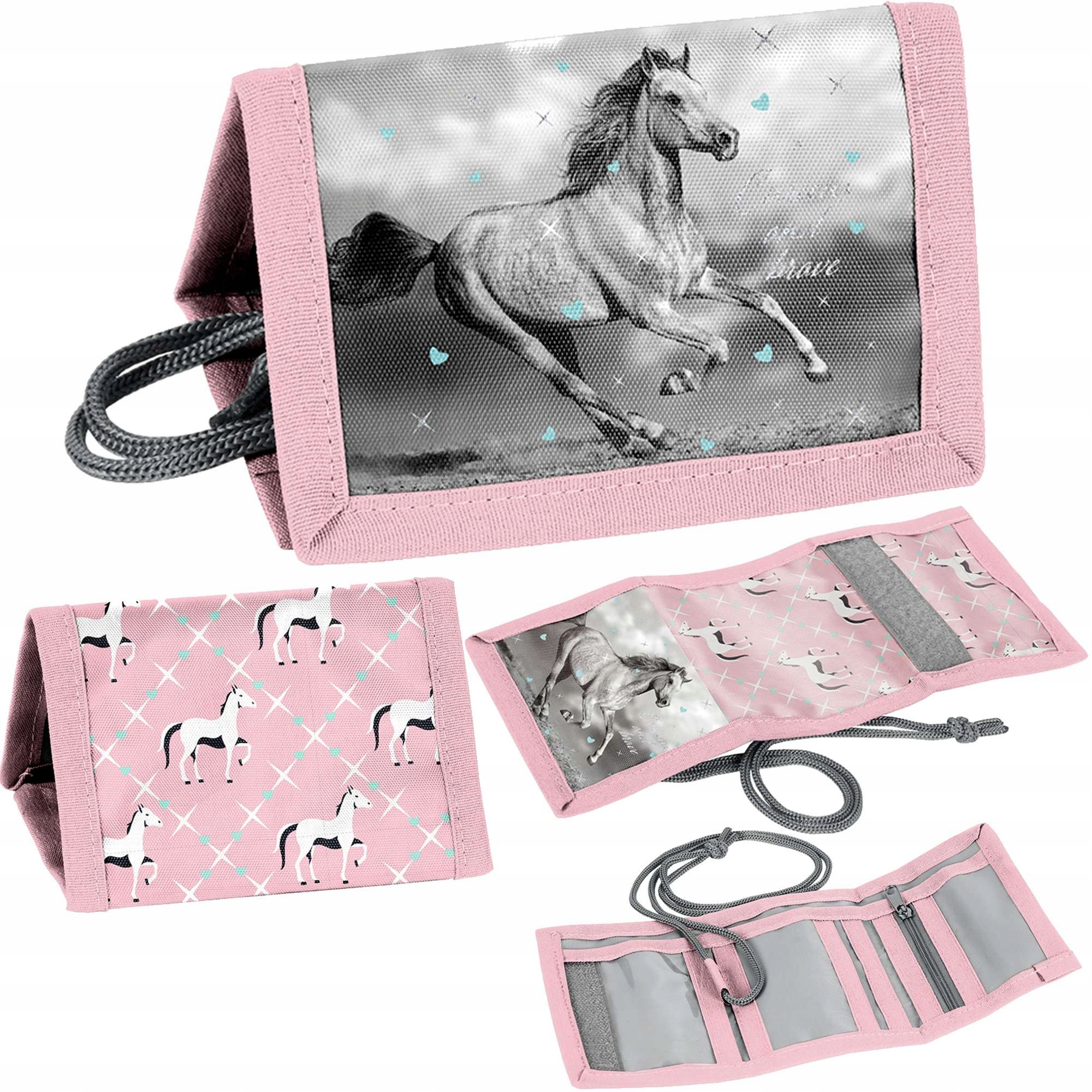 

Paso Portfel Na Sznurku Horse Konie Biegnący Koń