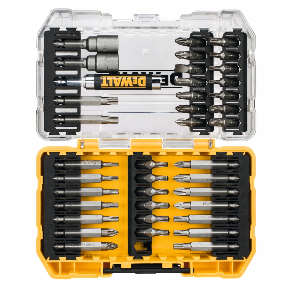 

Zestaw Bitów końcówek 40 części Dewalt DT70717