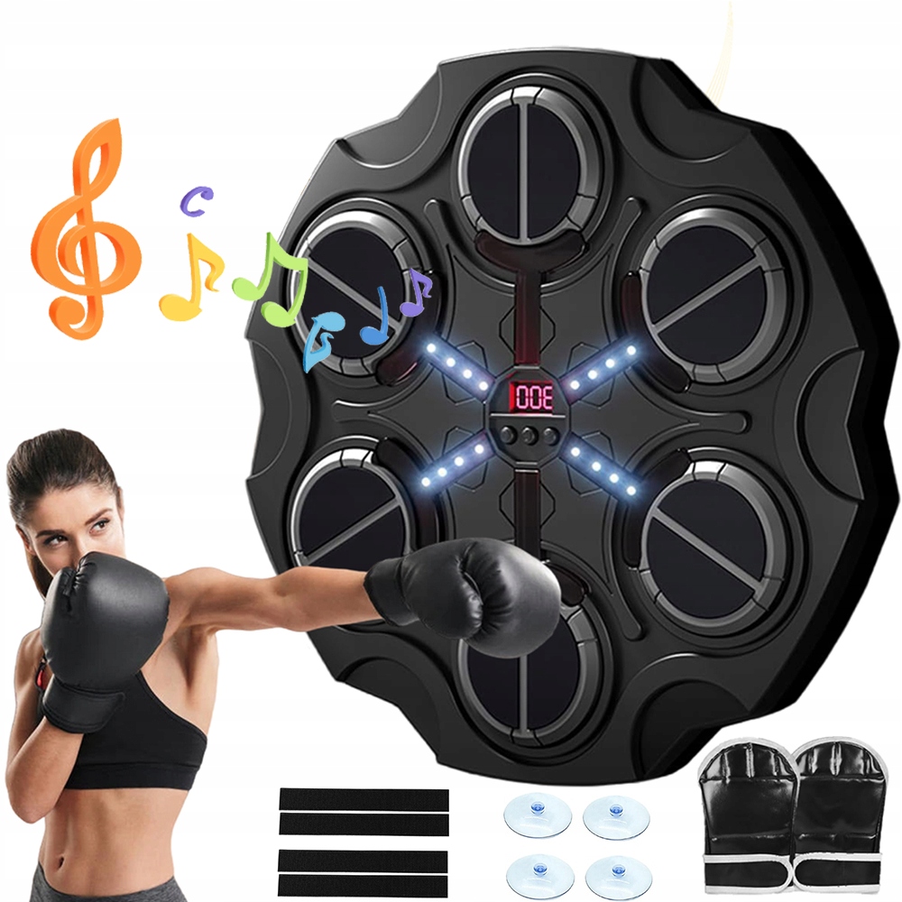 Boxerská mašina s hudbou a počítadlem bodů pro děti a mládež