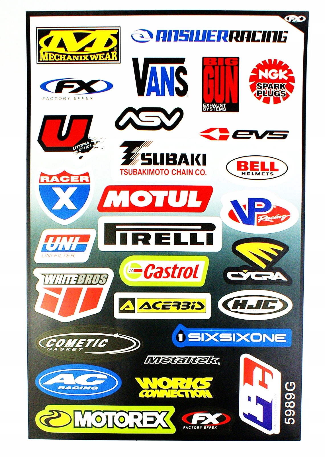 NAKLEJKI TUNING 30X45CM TYP XY-3007 DUŻE