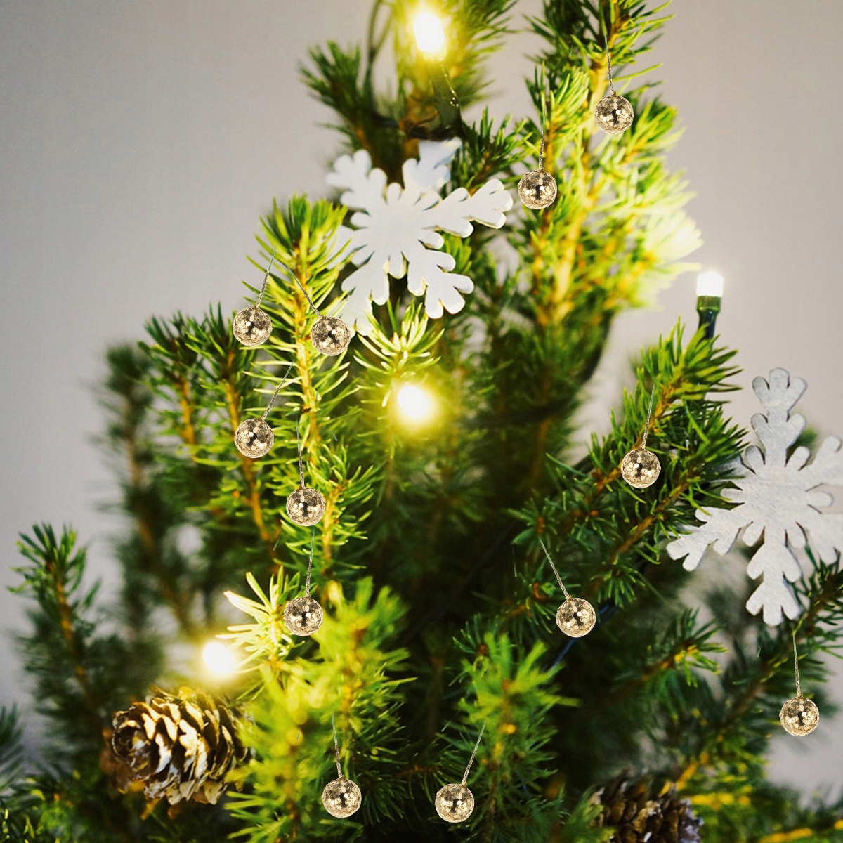 KULKI DRZEWNE ŚWIĄTECZNE JAGODY Marka inna