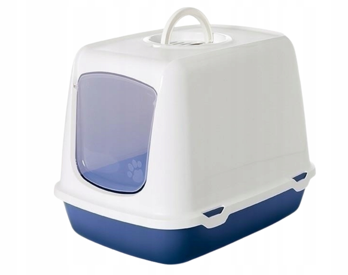 Levně Savic Toaleta pro kočky Oscar severská světle modrá /50x37x39 Cm