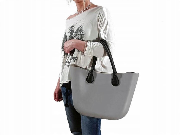 

O Torba Gumowa Torebka Jelly Shopper Bag Hobo Tgs