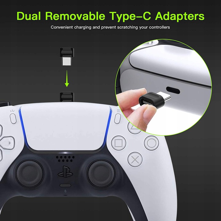 STACJA ŁADUJĄCA DO PADÓW SONY PLAYSTATION PS5 S X Producent ABB