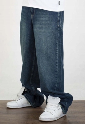 Kalhoty I8 Denim BAG102 Baggy tmavě modré