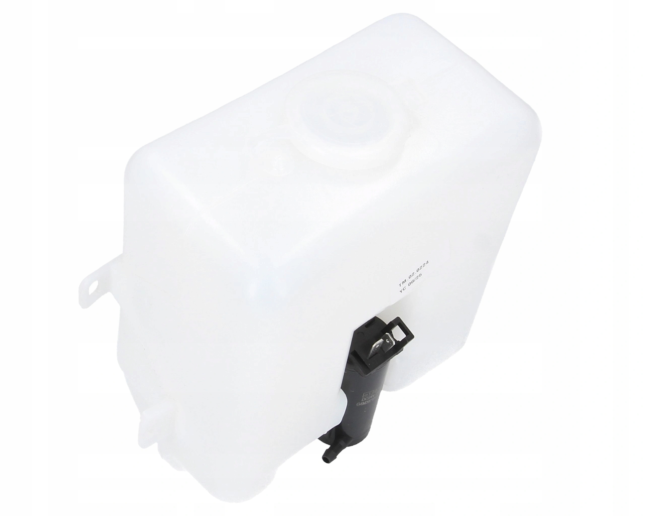 nádrž na kapalinu do ostřikovačů pro traktor a bagr 2,2 l s pumpou 24 V