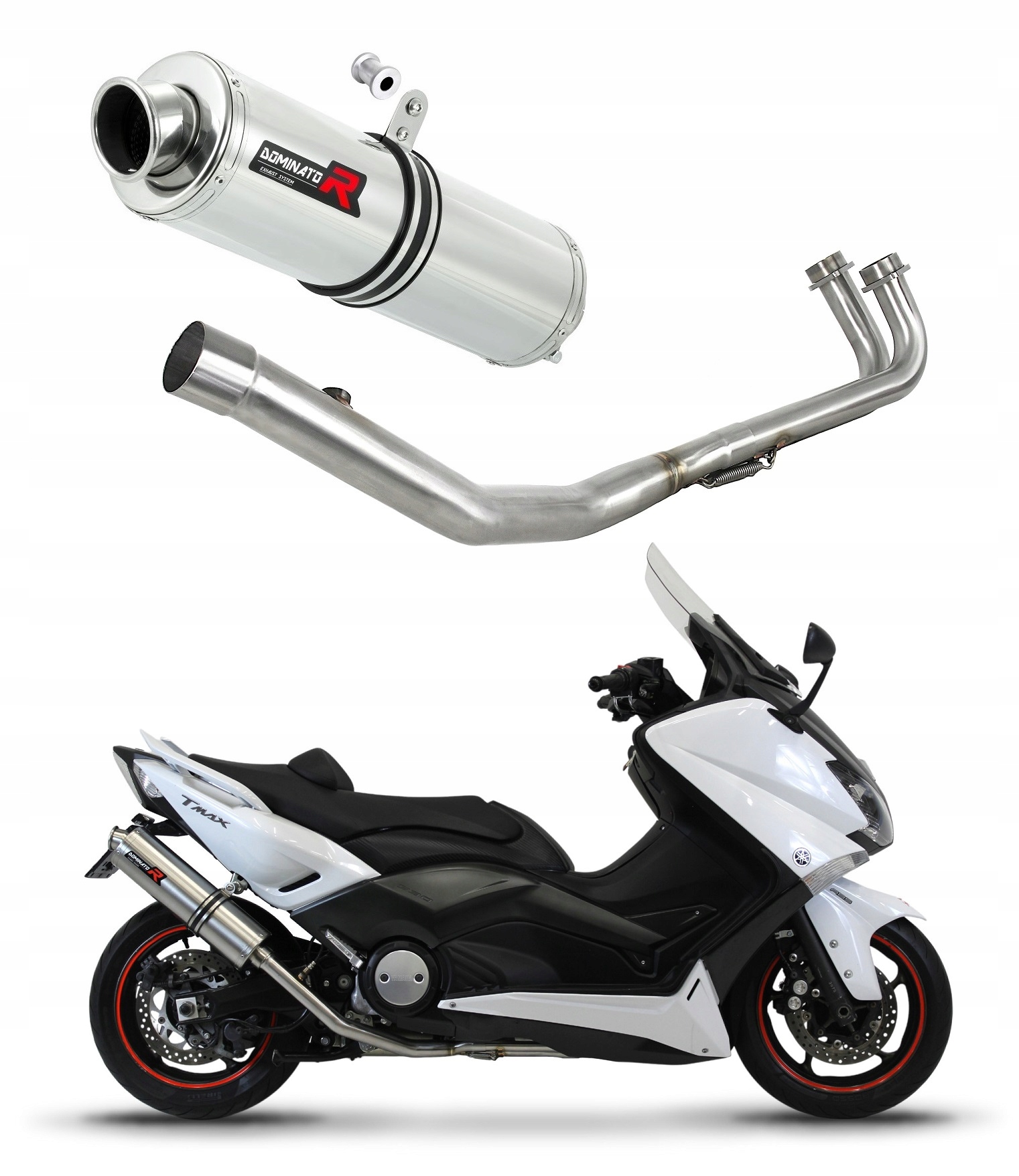 YA068DST-S - Выхлопная система XP 530 T-MAX 12-16 ST DOMINATOR
