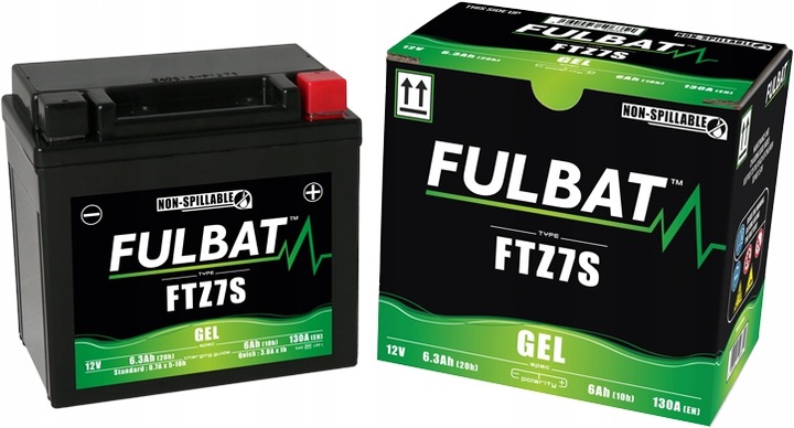 Akumulator FTZ7S YTZ7S Fulbat Żelowy 12V 6Ah 130A