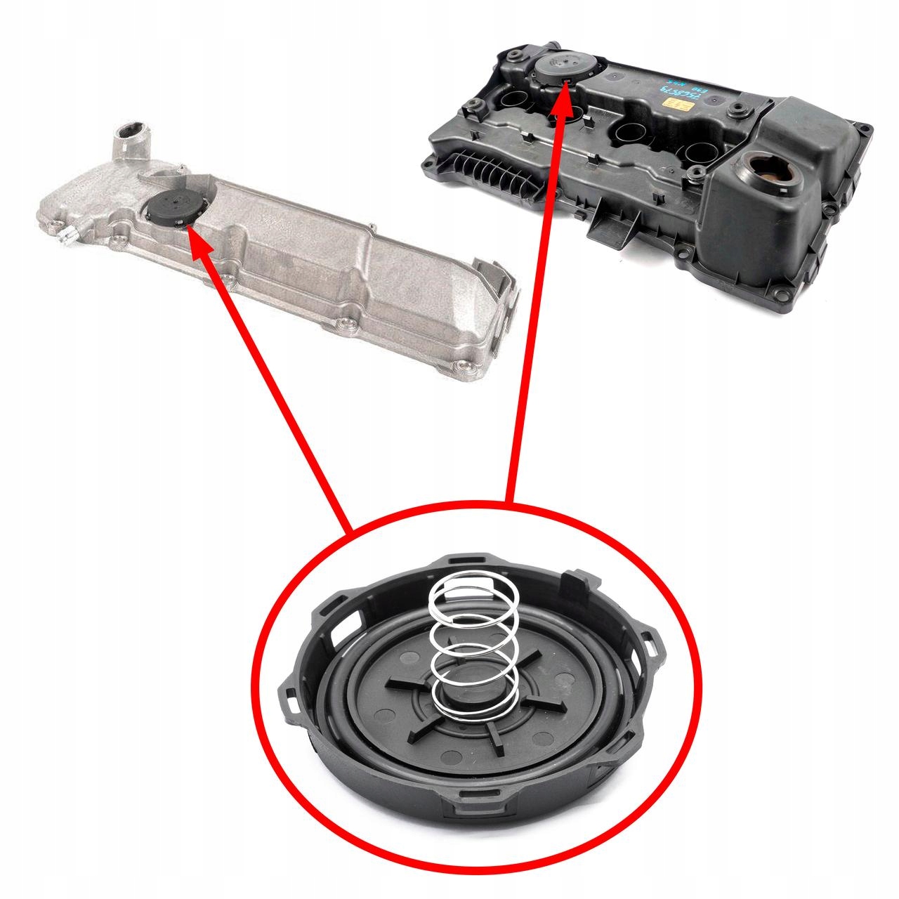 Sada pro opravu víka ventilů Bmw N45, N45N, N45T a M56, 11127568579