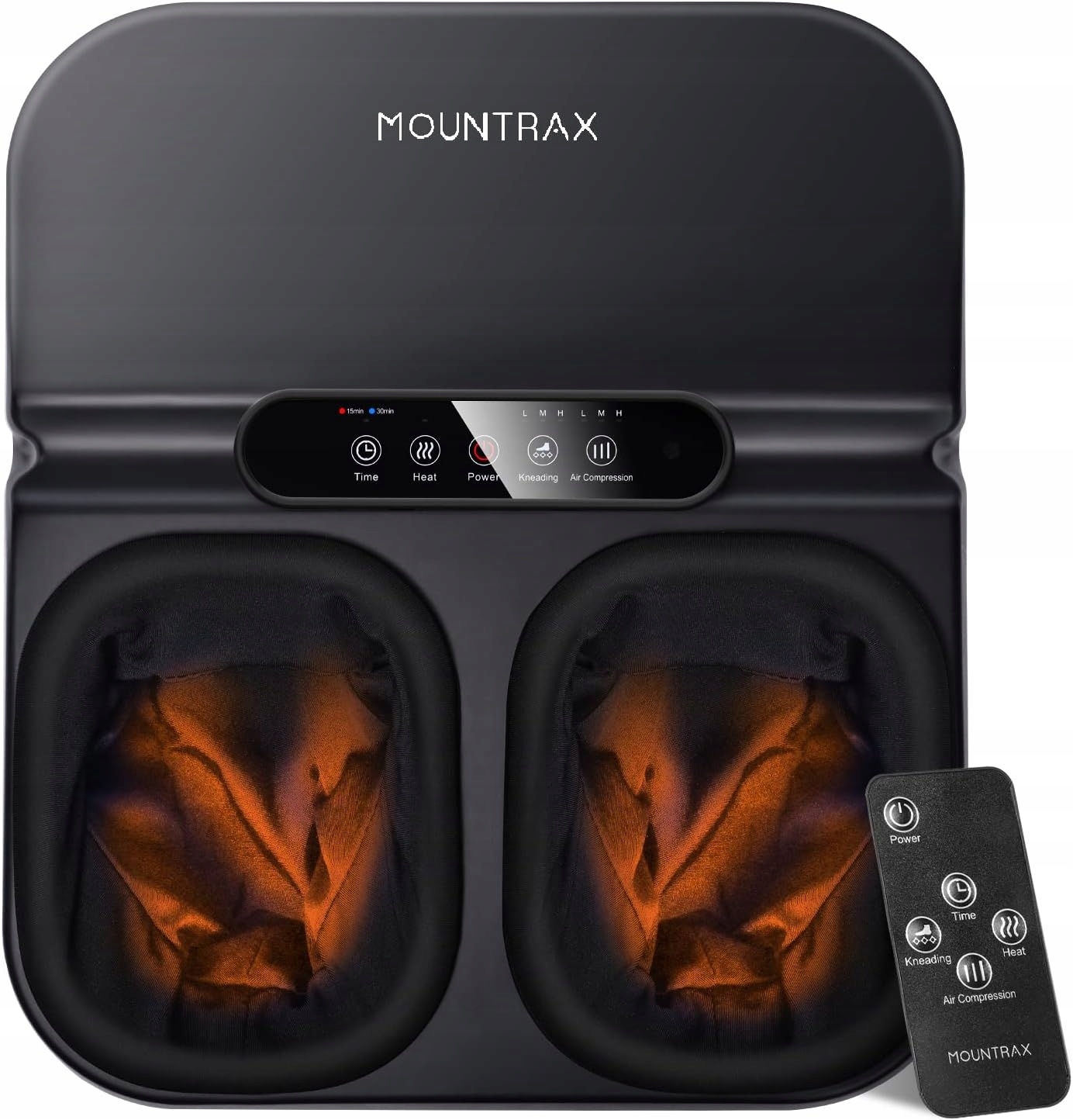 Masażer Stóp Stymulator Krązeniowy Mountrax Kompresyjny Ems Relaks Komfort