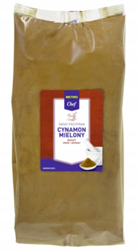 Metro Chef Skořice mletá 860 g pro pečení dezertů a horkých pokrmů