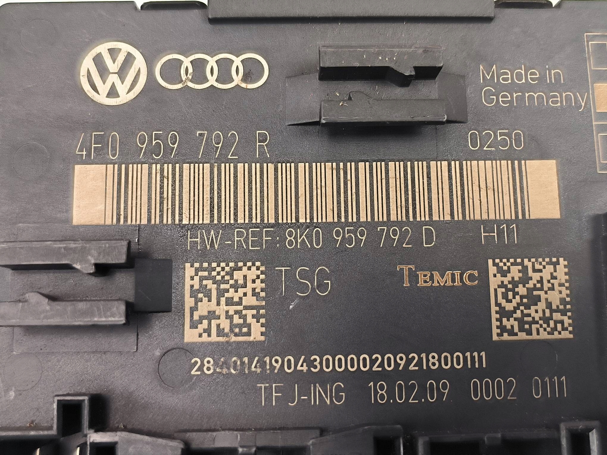 Module Portière 4F0959792R AUDI A6 C6 LIFT