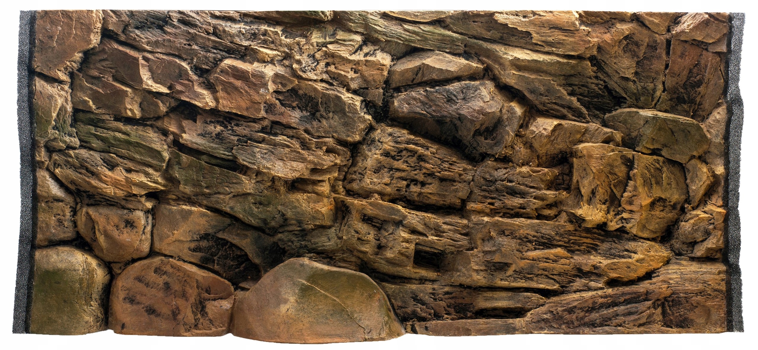 Levně 3D Strukturální Pozadí Skála Pro Akvárium 120x60 cm