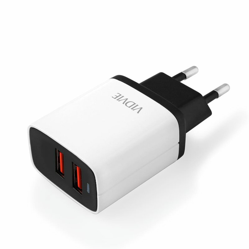 

Ładowarka sieciowa Vidvie PLE216 2xUSB + kabel mic