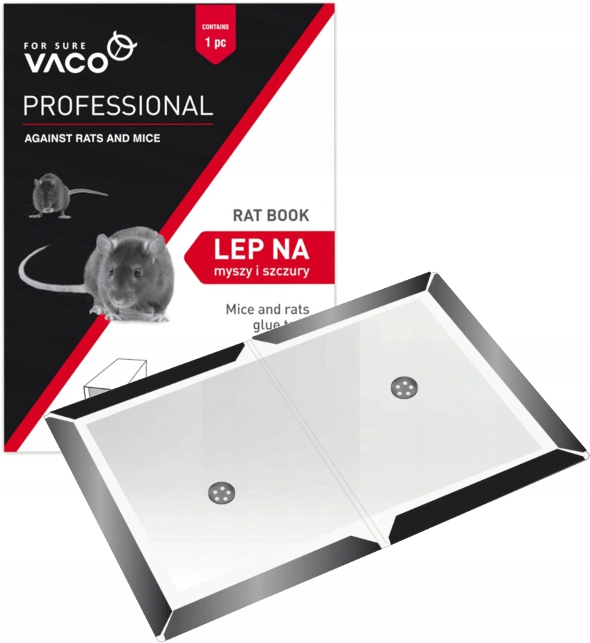

Vaco Strong Pułapka Lep na Myszy Szczury