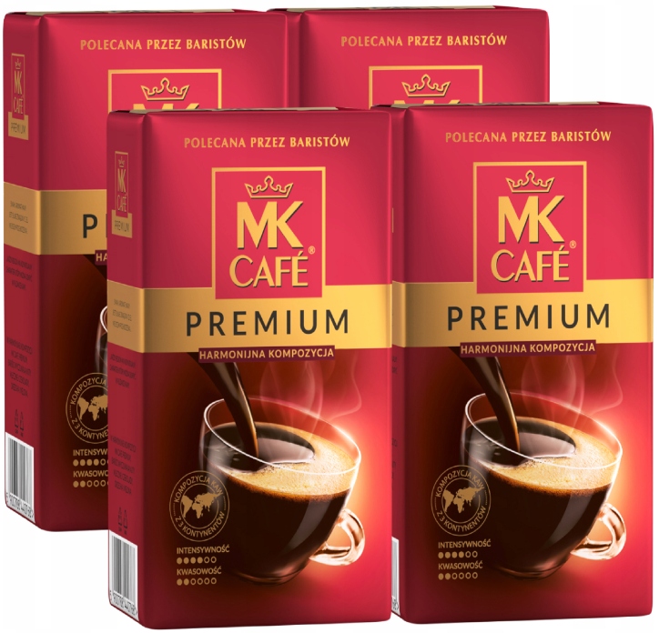 Kawa mielona Mk Cafe Premium 2kg (4x500g)