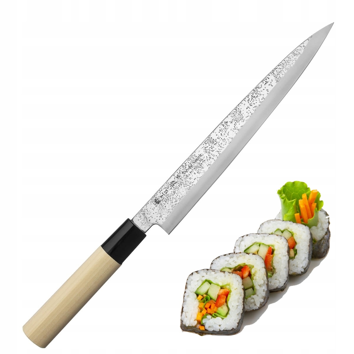Satake Nashiji Natural Japonský Nůž Yanagi-Sashimi na sushi 21 cm