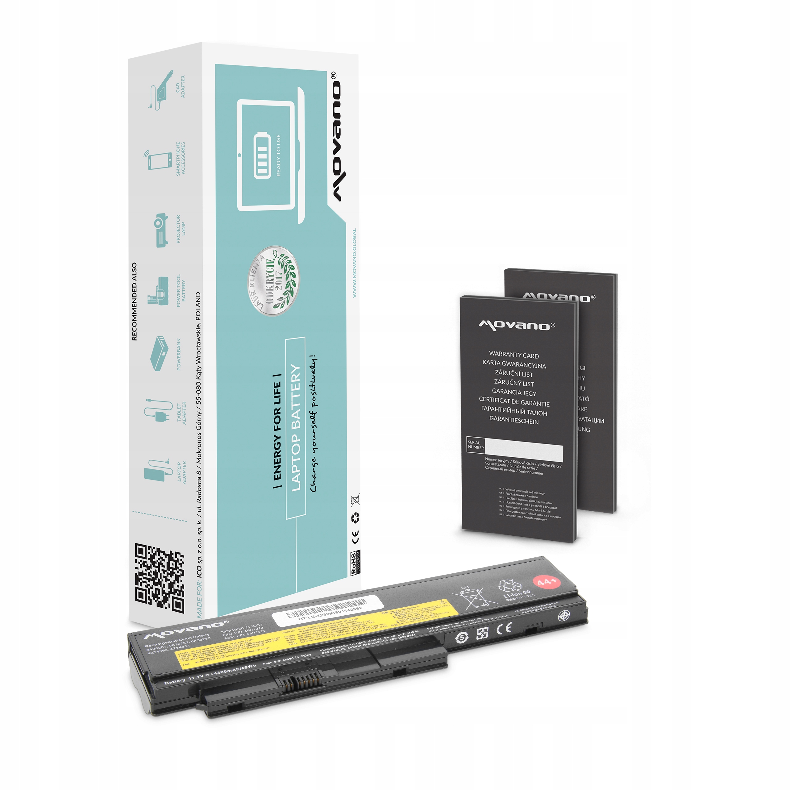 

Bateria 42T4901 do Lenovo X230 X230i