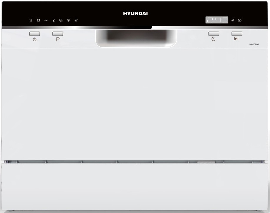 Zmywarka Kompaktowa Wolnostojąca Stołowa Podblatowa Hyundai 6 Programów