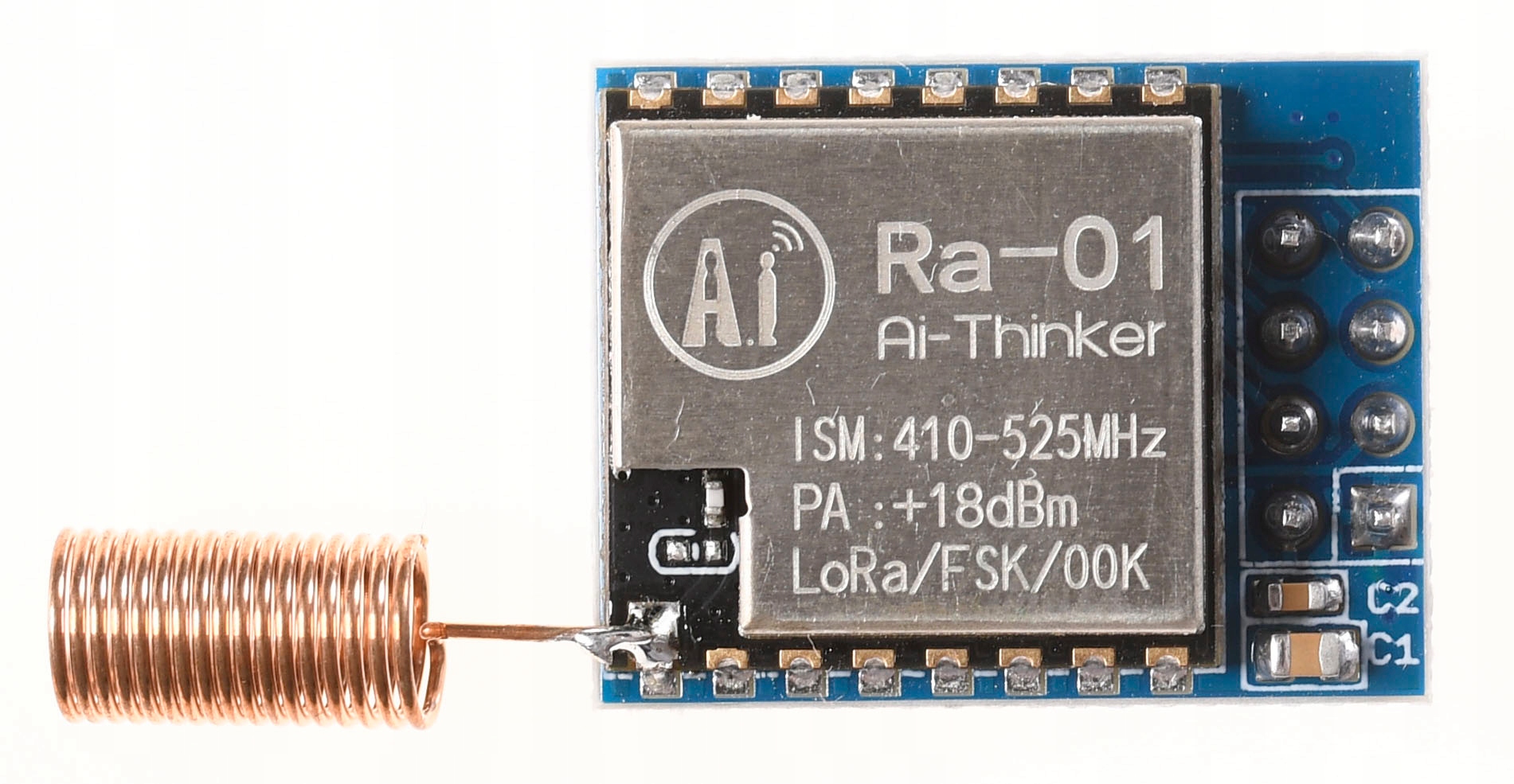 

Moduł radiowy Ra-01 SX1278 LoRa 433Mhz Arduino