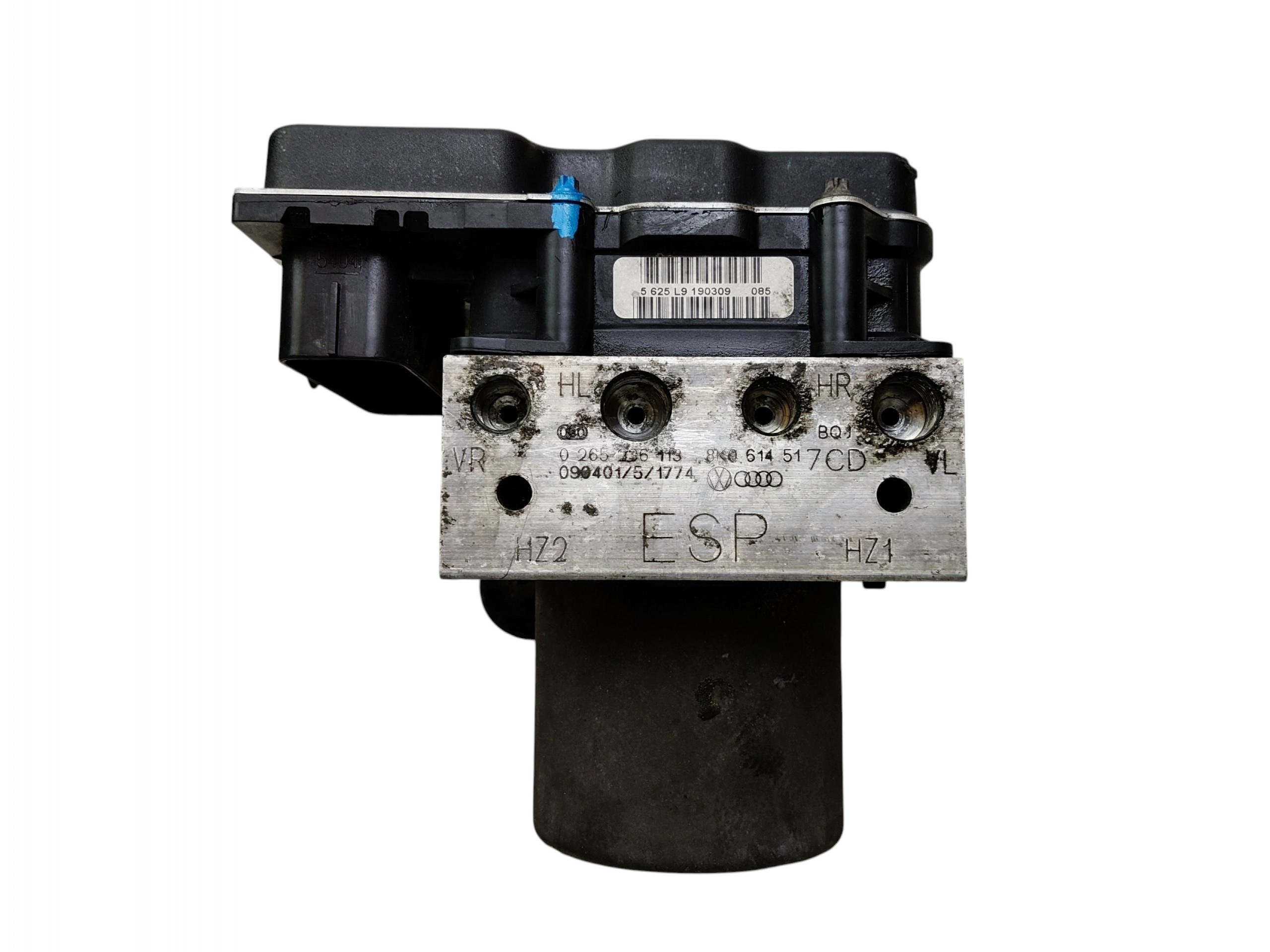 pump ABS control unit AUDI A4 B8 8K0614517CD 0265236113 8K0907379AE