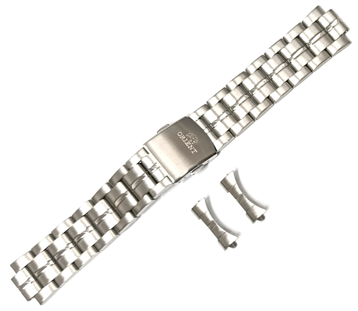 Originální Ocelový Stříbrný Náramek Pro Hodinky Orient Chrono Sp 22 mm