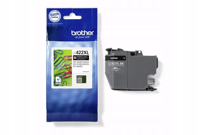 Originální černý inkoust Brother LC-422XLBK (LC422XLBK)