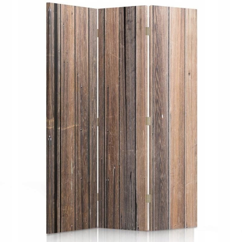 Obojstranný otočný paraván, dosky v bronze 110x170