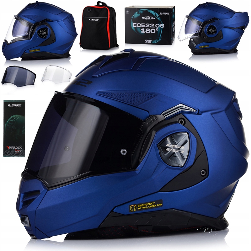 Motocyklová Prilba LS2 FF901 Advant X 180 Čeľusťová Pinlock Batoh