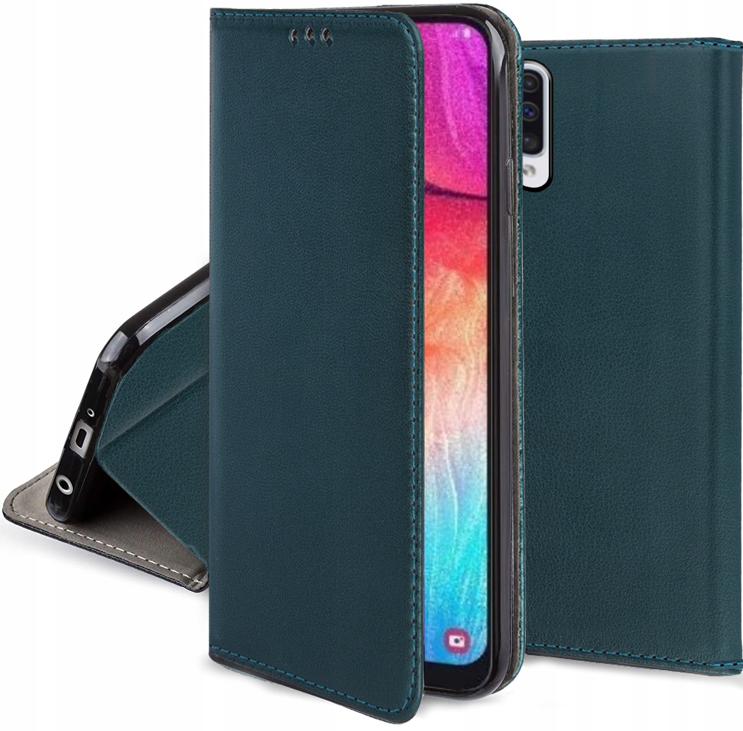 ETUI MAGNETIC SZKŁO do SAMSUNG GALAXY A50 / A50s