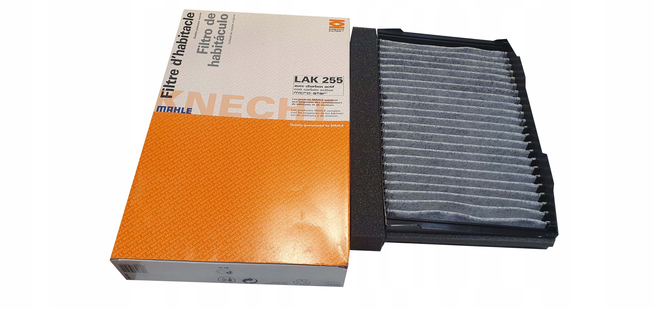 255 - KNECHT САЛОННЫЙ ФИЛЬТР LAK255 SAAB 9-5 YS3E 97-09