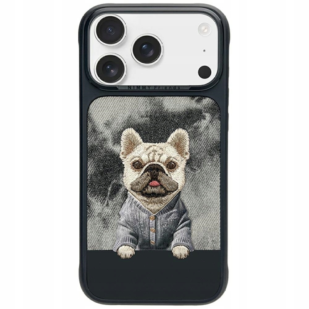 Pouzdro Nimmy Gentle Pets Series Dog MagSafe pro iPhone 17 Pro, černé