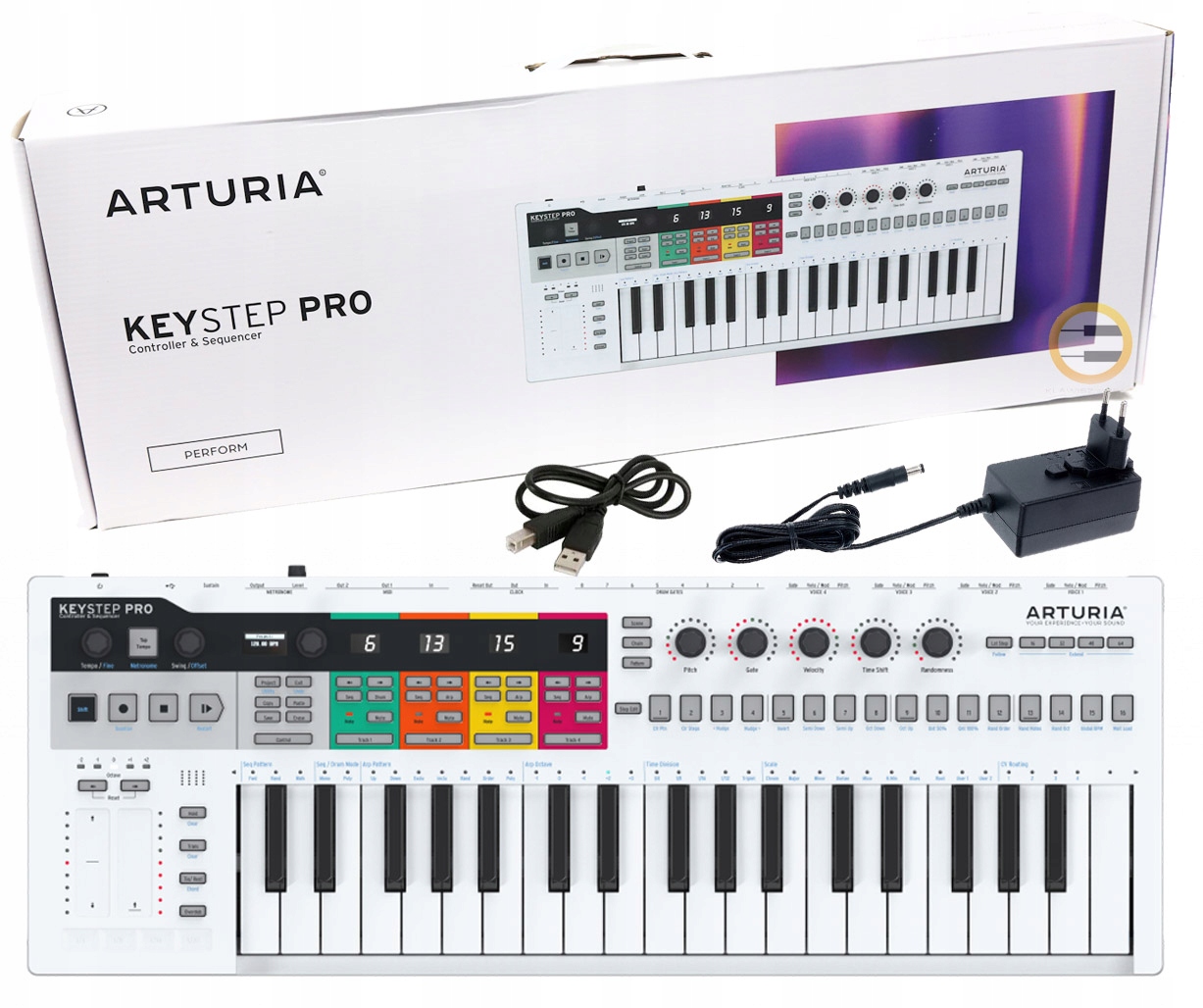 Arturia Keystep Pro -nowość- Klawiatura Sekwencer