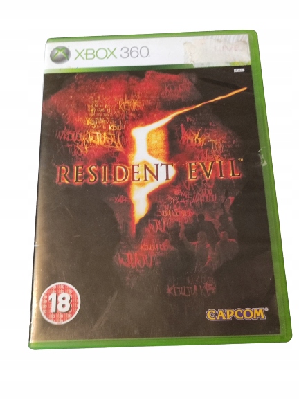 XBOX 360 RESIDENT EVIL 5 GRA X360