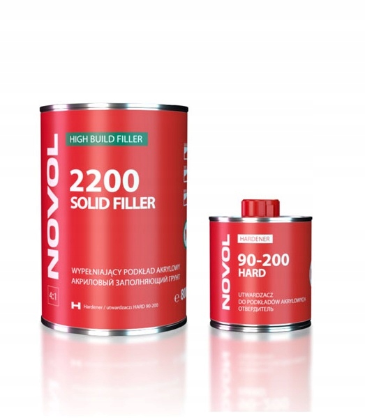 Základní Nátěr Solid Filler 2200 šedý 0.8 0.2 l Novol