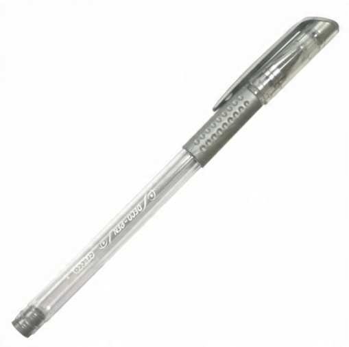 

Długopis Żelowy Cricco Deco Pen Srebrny 0,7mm