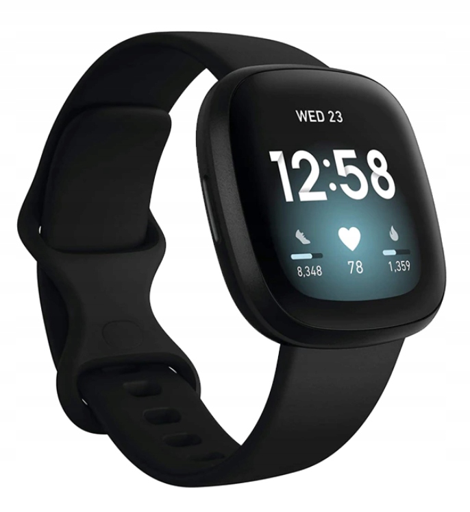 Pasek Silikonowy do FitBit Sense / Versa 3 Roz. S