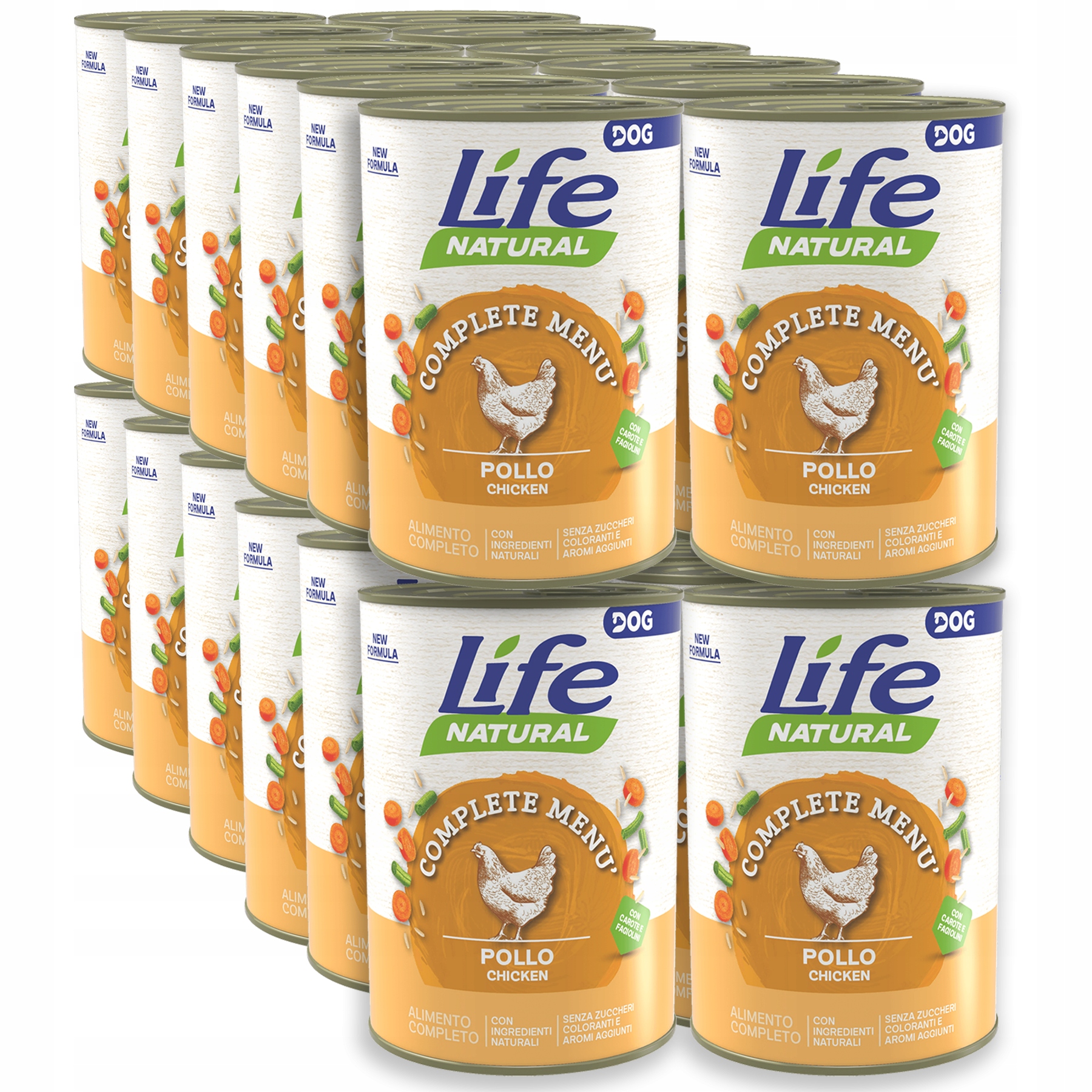 Life Dog Krmivo pro psa konzerva 400g Set 24x400g Kuře