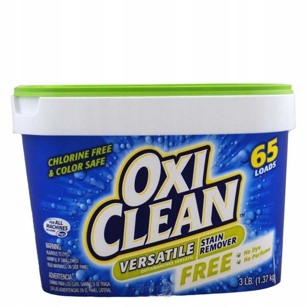 Levně Prášek na praní barevných bílých tkanin Oxi Clean Versatile 1,37 kg