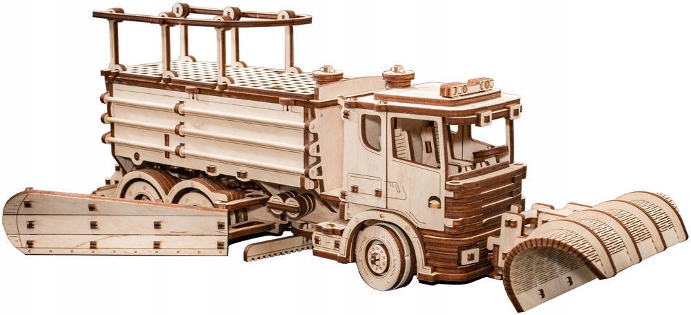 

Ewa Drewniane Puzzle 3D Ciężarówka do śniegu