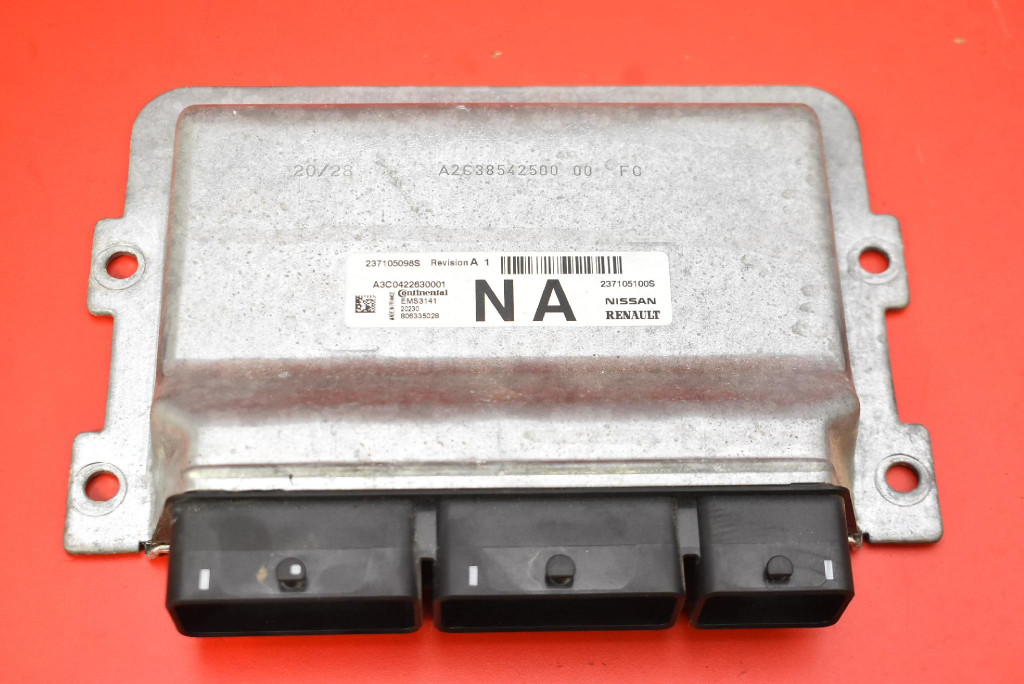 control unit computer of the engine 237105098S DACIA DUSTER 2 II 1.0 TCE 101 KM