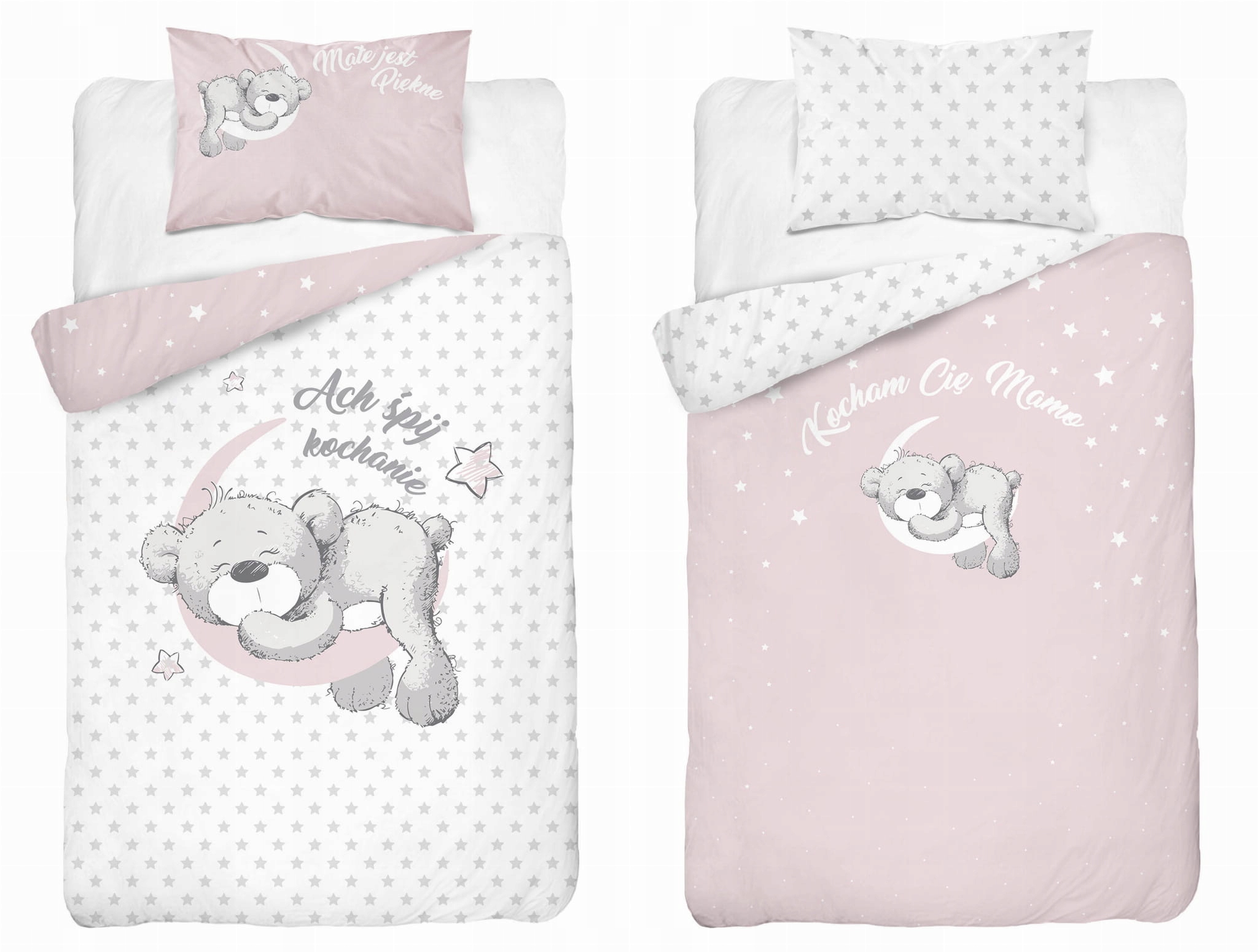 

Pościel do łóżeczka bambusowa 100x135 Misiu