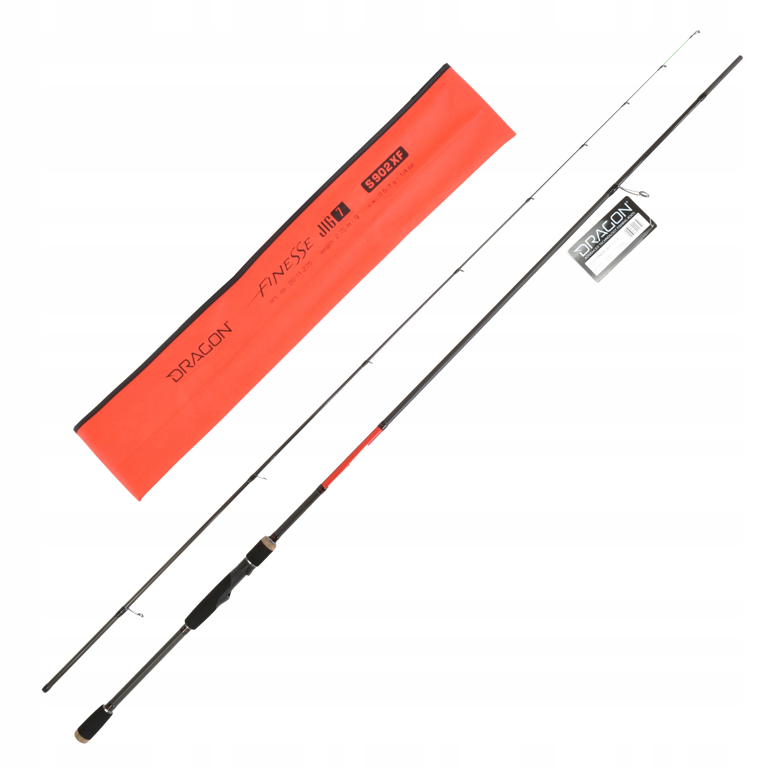 Wędka spinningowa Dragon Finesse Jig 2.75m 0,5-7g