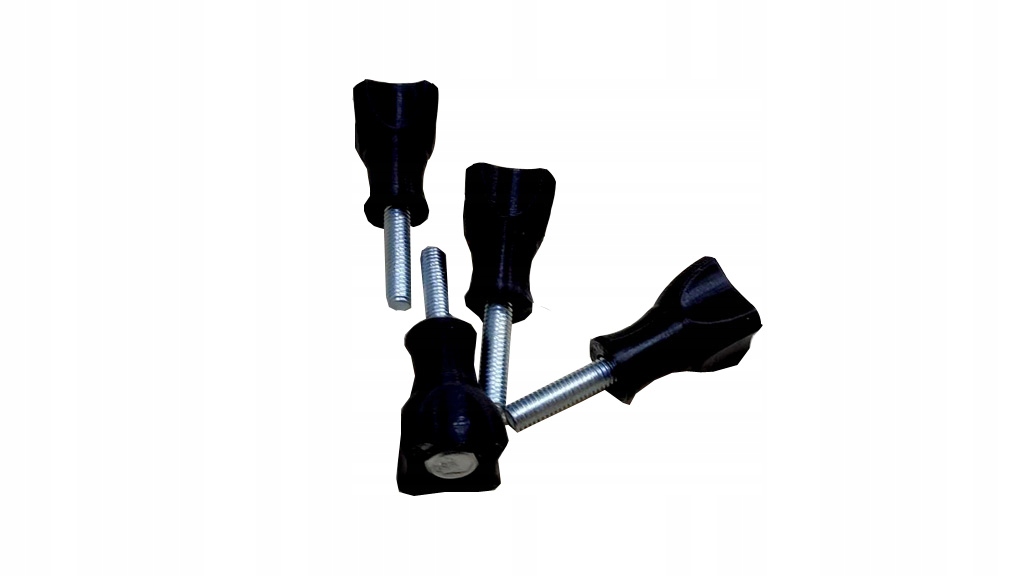 GOPRO 8 7 6 5 DJI KNOB Śruba montażowa BLACK 3szt