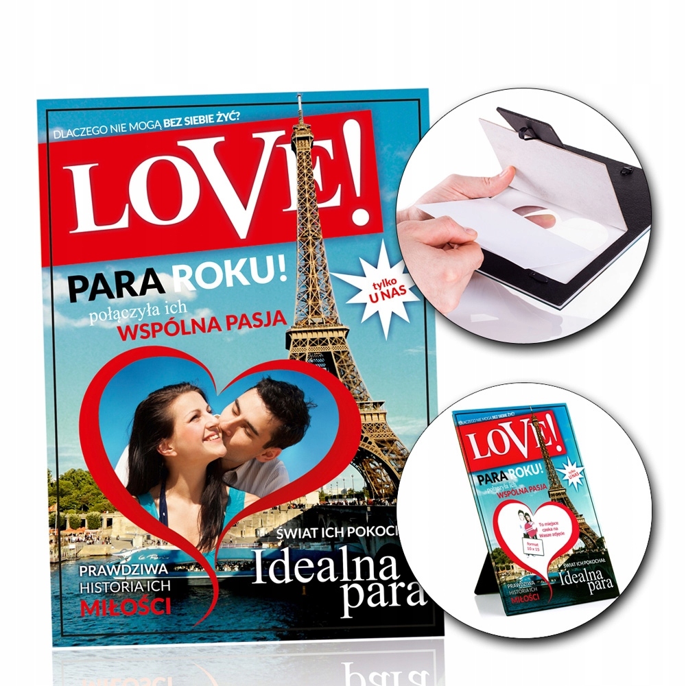 

Ramka na zdjęcia Love dla pary