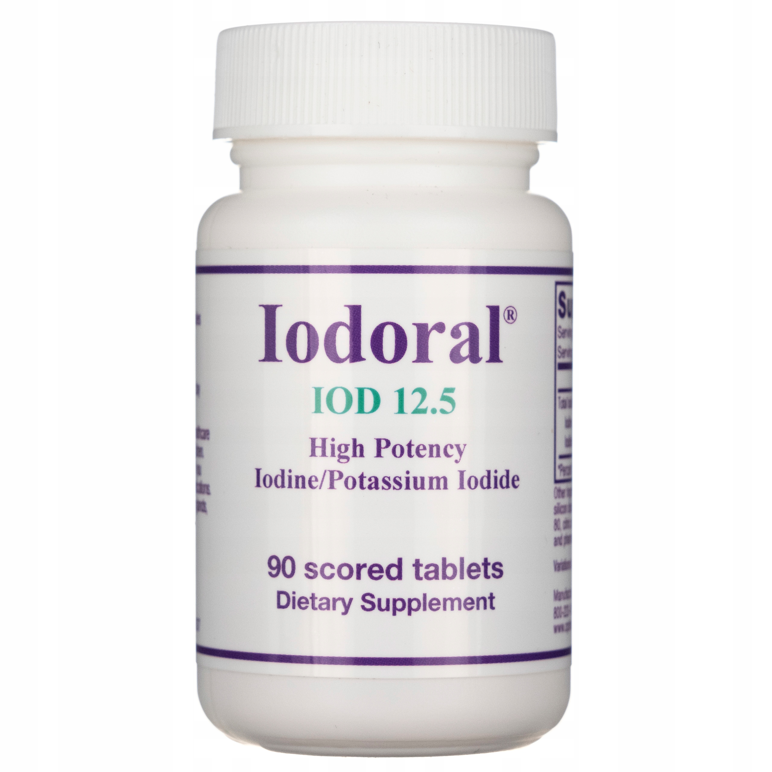 

Optimox Iodoral 12,5mg Jodek potasu Tarczyca 90tab