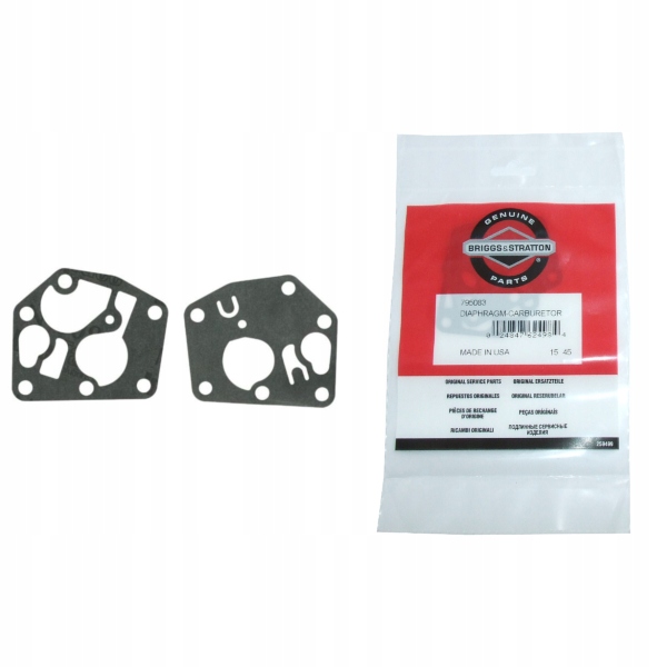 ZESTAW NAPRAWCZY GAŹNIKA BRIGGS STRATTON MEMBRANA Marka Zama