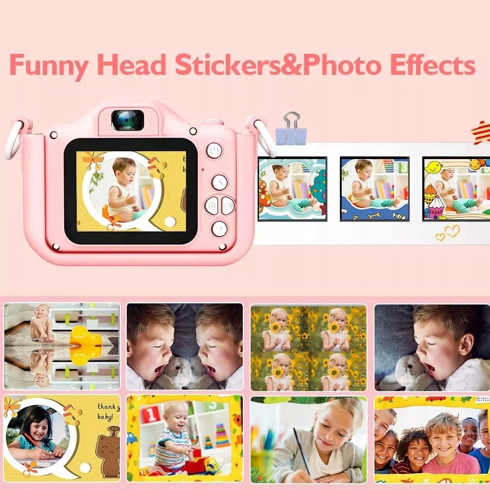 APARAT CYFROWY DLA DZIECI PIESEK WIDEO FULL HD DOG Rozdzielczość 3 Mpx