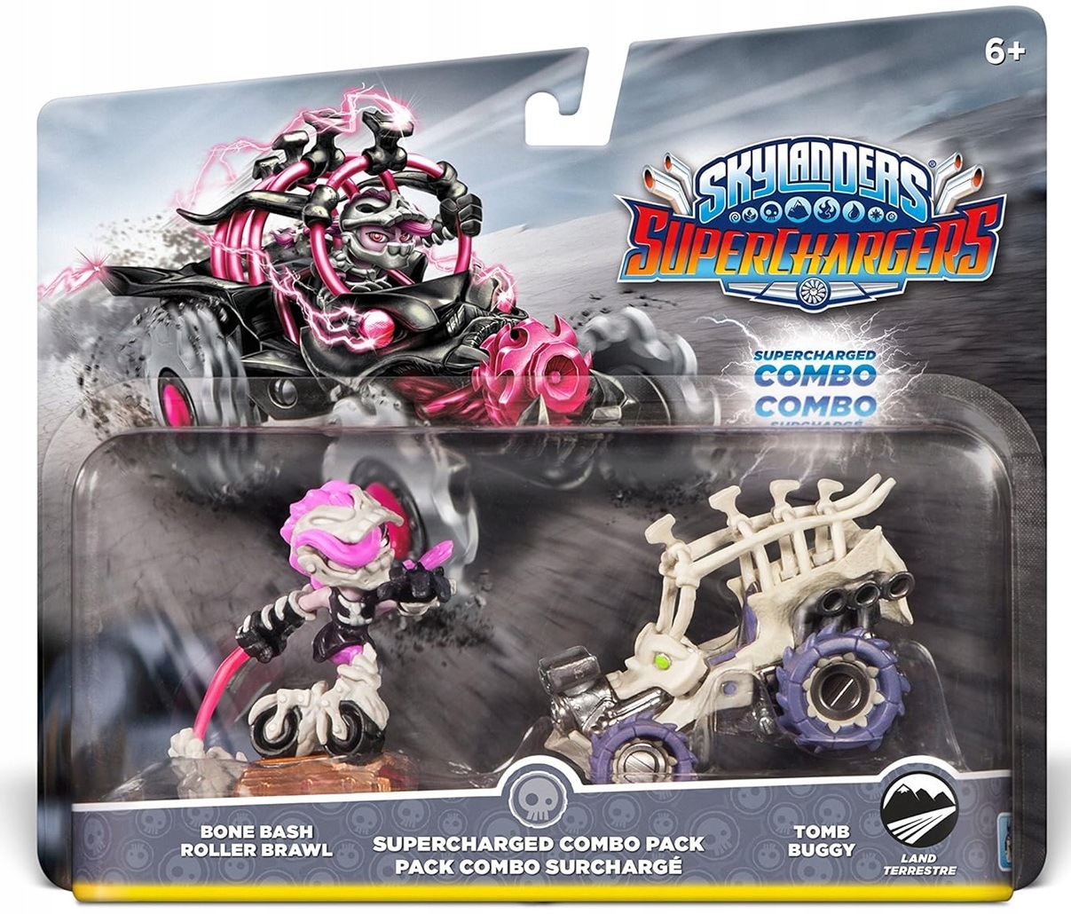Skylanders SuperChargers Bone Bash Roller & Tomb Buggy Combo (nemrtví)